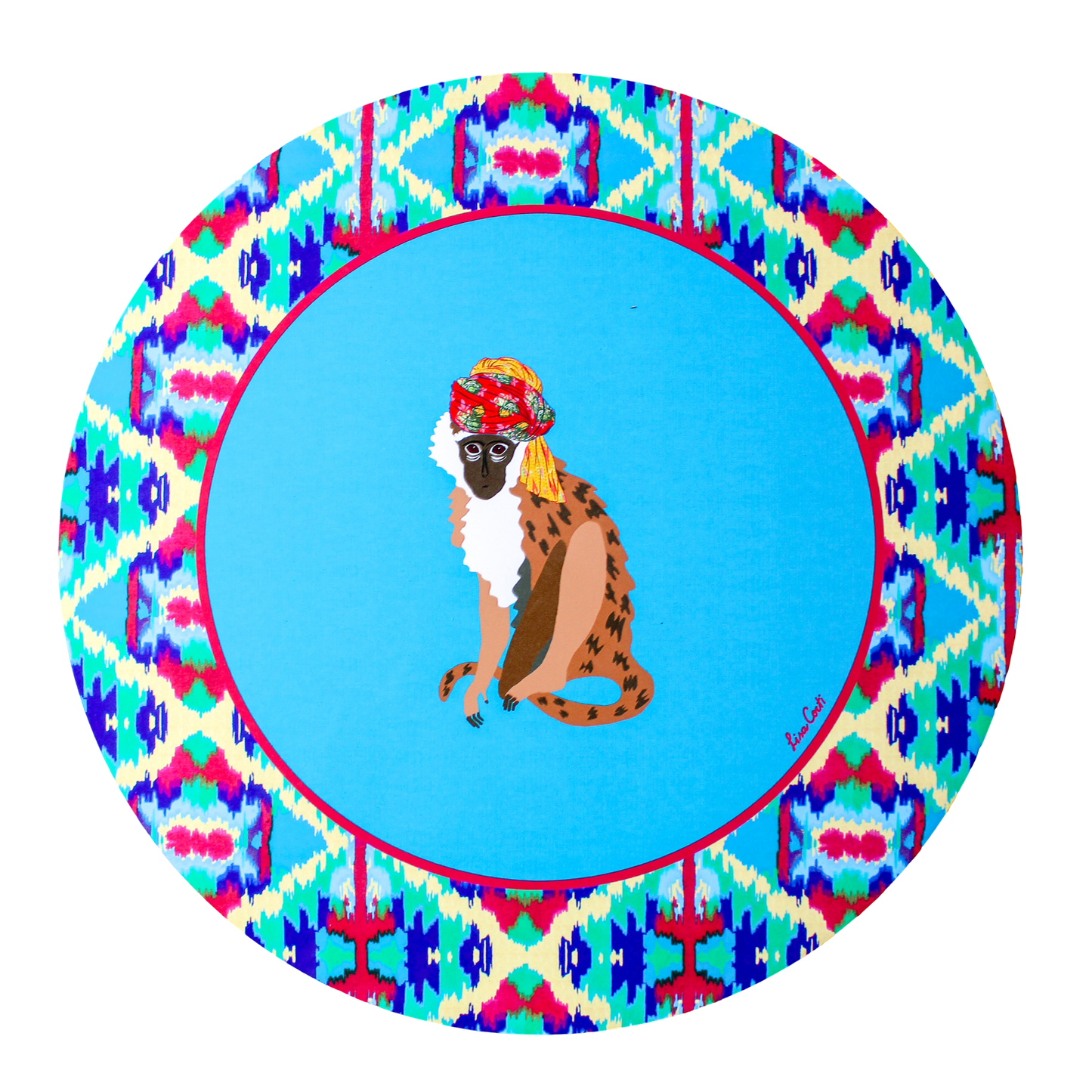 Sarafikat Placemat - Peacock
