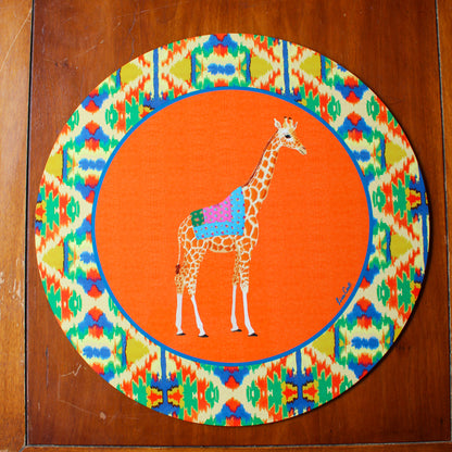 Sarafikat Placemat - Orange