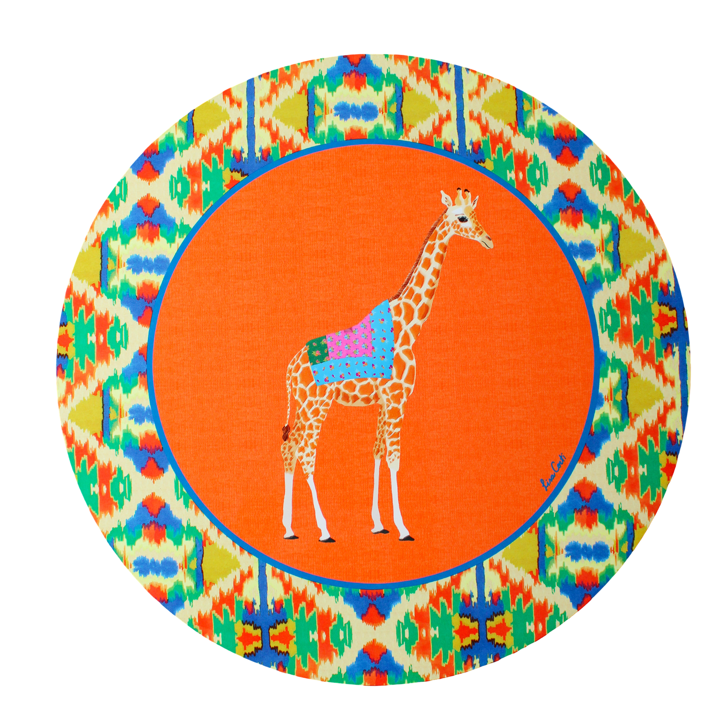 Sarafikat Placemat - Orange