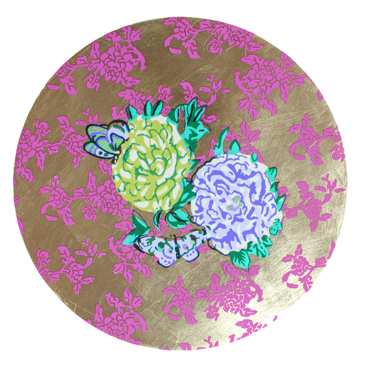 Gold Foil Placemat - Kandem Queen Magenta