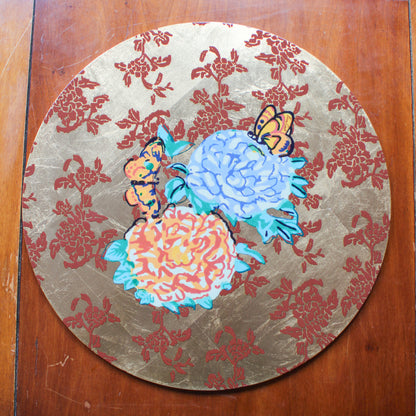 Gold Foil Placemat - Kandem Queen Red