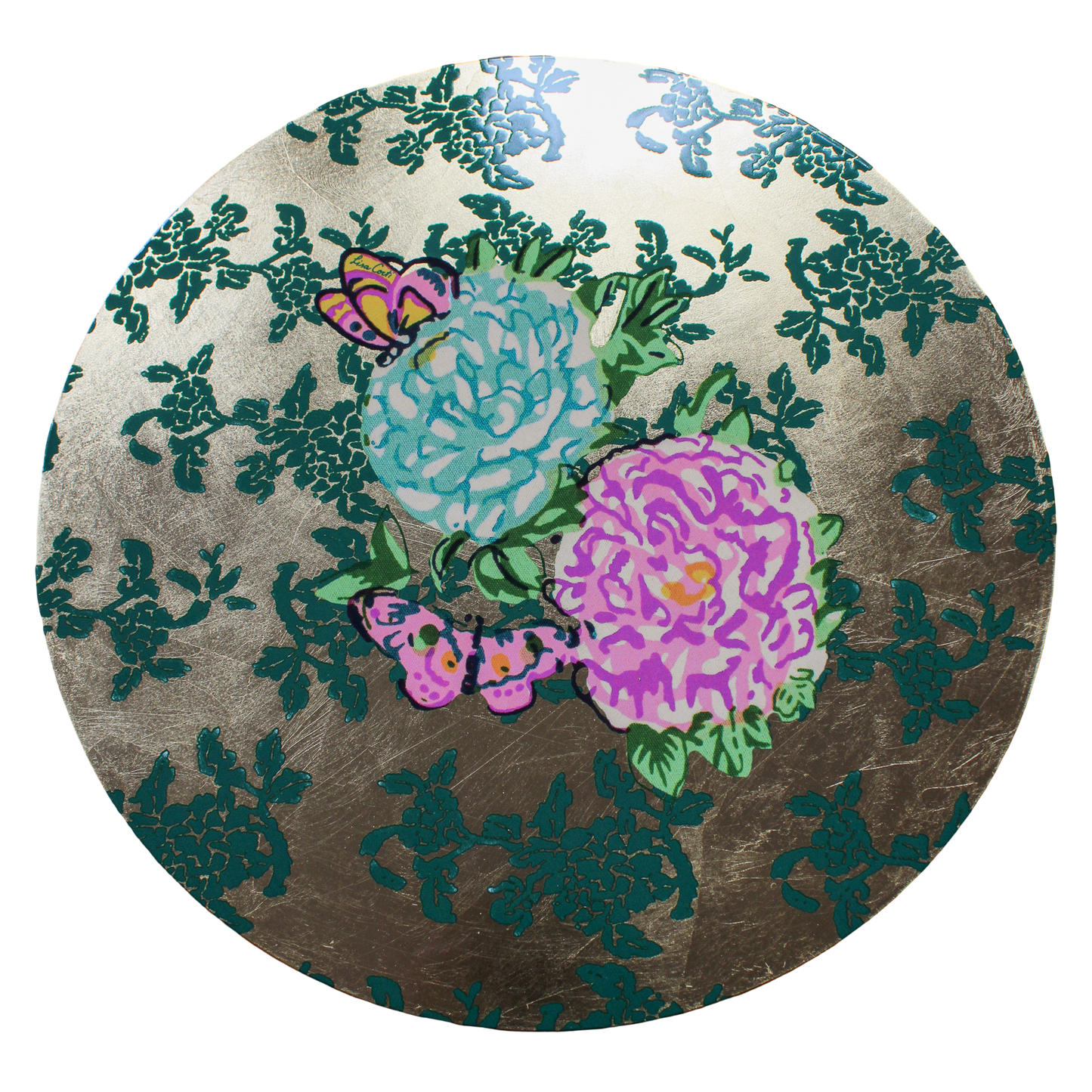 Gold Foil Placemat - Kandem Queen Peacock