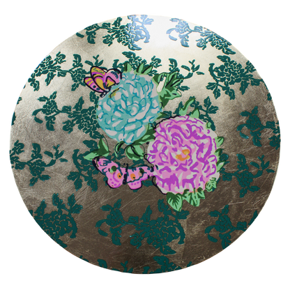 Gold Foil Placemat - Kandem Queen Peacock