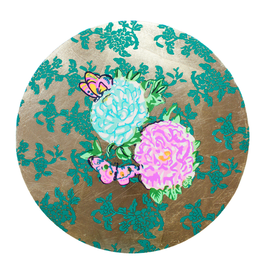 Gold Foil Placemat - Kandem Queen Peacock