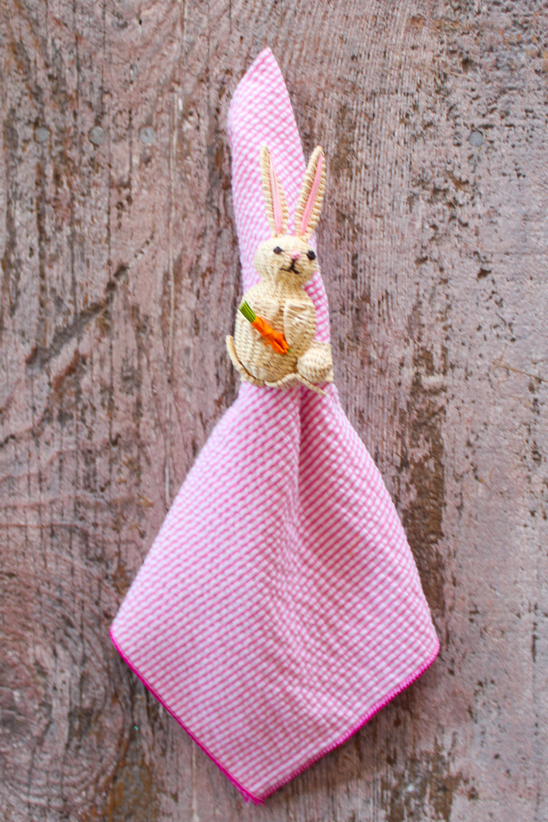 Woven Napkin Ring - Easter Bunny