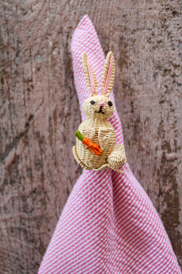 Woven Napkin Ring - Easter Bunny