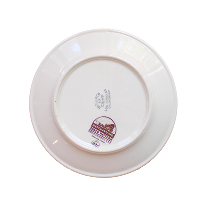 Original 1950s Wallace China Company "Westward Ho Rodeo" Dinnerware