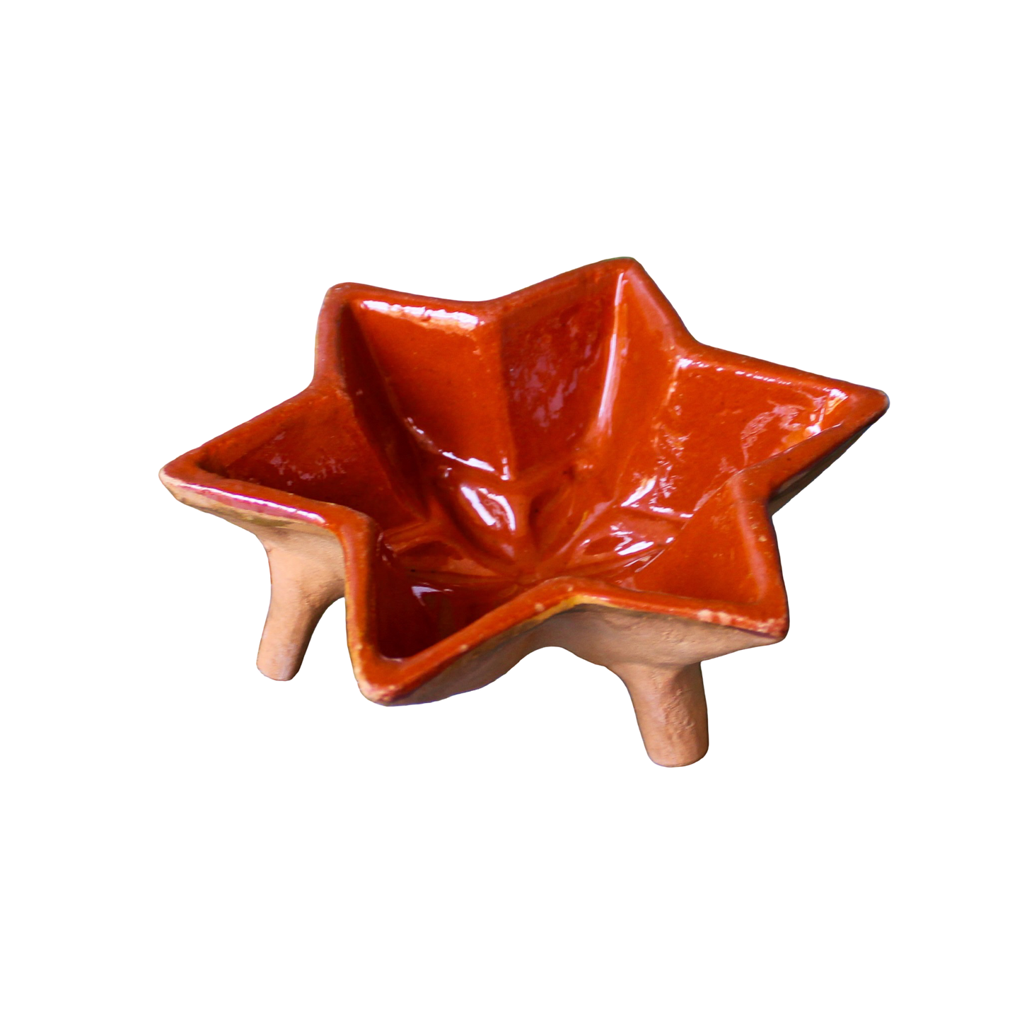 French Terracotta Star Cake Mold