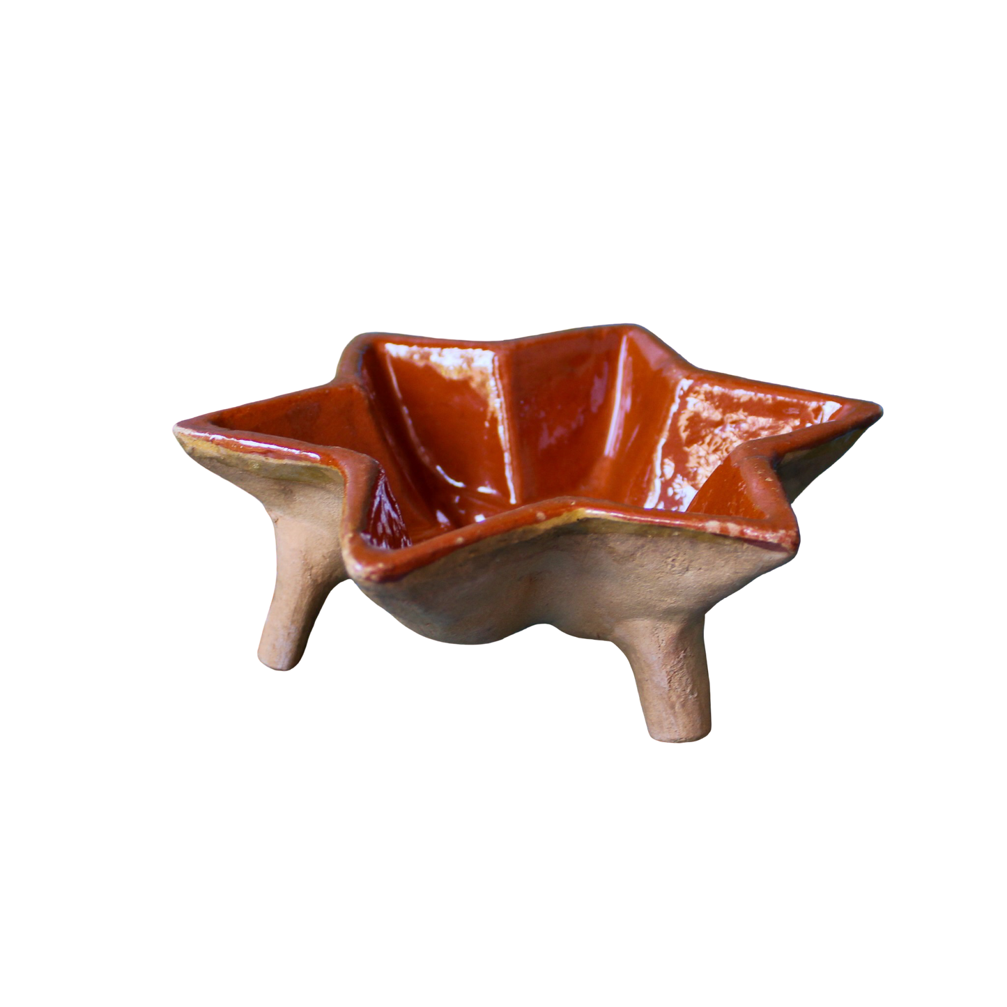 French Terracotta Star Cake Mold