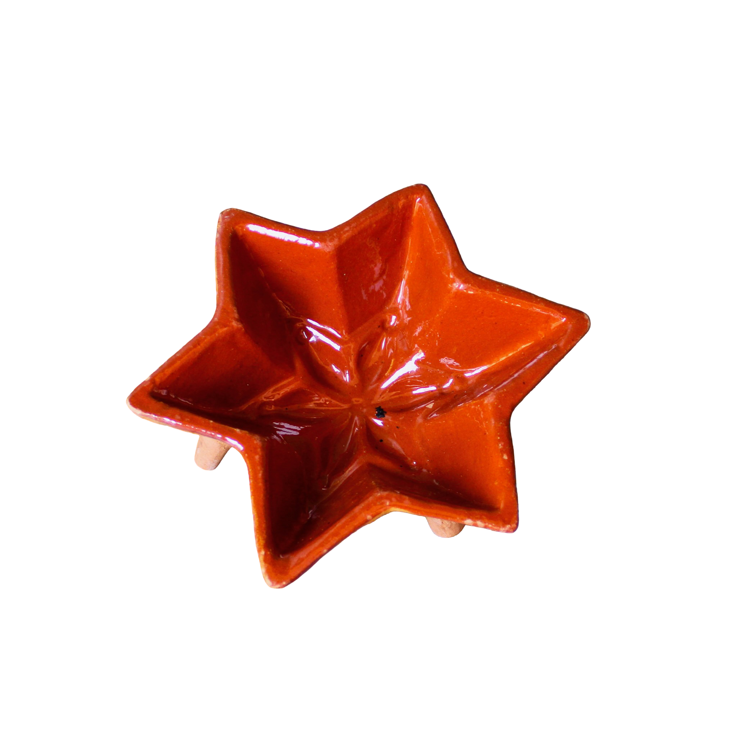 French Terracotta Star Cake Mold