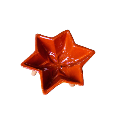French Terracotta Star Cake Mold