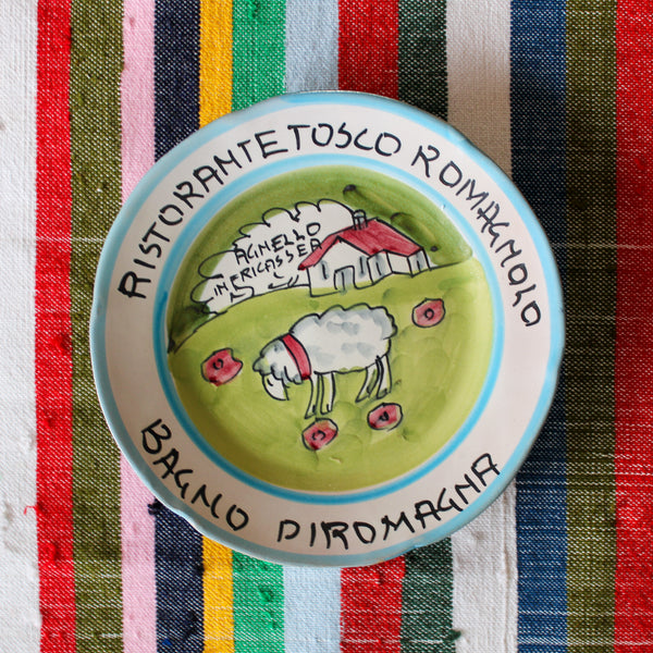Buon Ricordo Plate - Tosco Romagnolo
