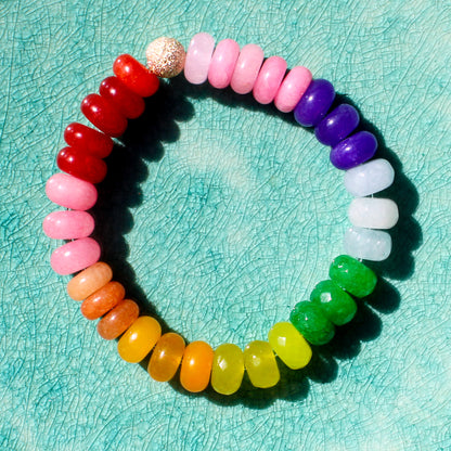 Block Rainbow Dream Bracelet