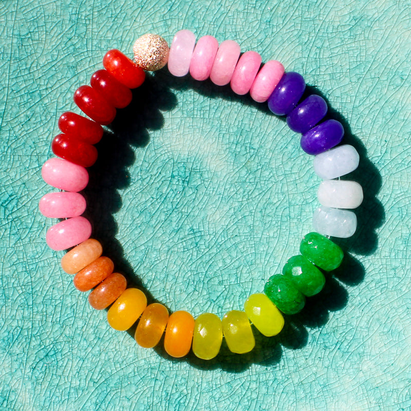 Block Rainbow Dream Bracelet