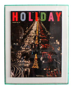 Framed Holiday Magazine Cover - December 1953, "Park Avenue"
