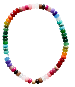 Cardoon Rainbow Necklace