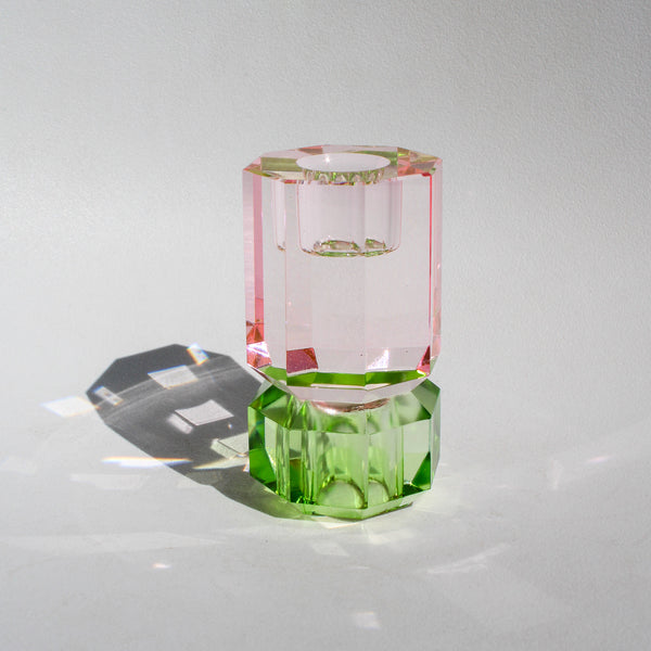 Aldo Crystal Candleholder - Mint