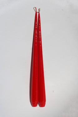 Cone Tapers, True Red
