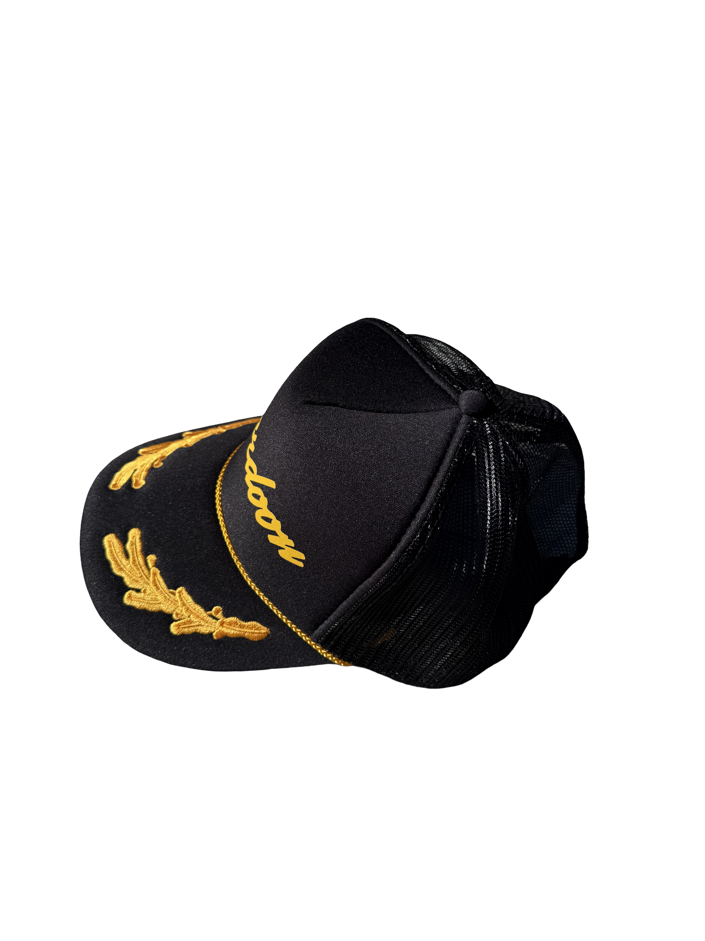 Cardoon Black & Gold Trucker Hat