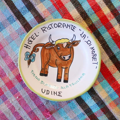 Buon Ricordo Plate - La Di Moret (Cow)
