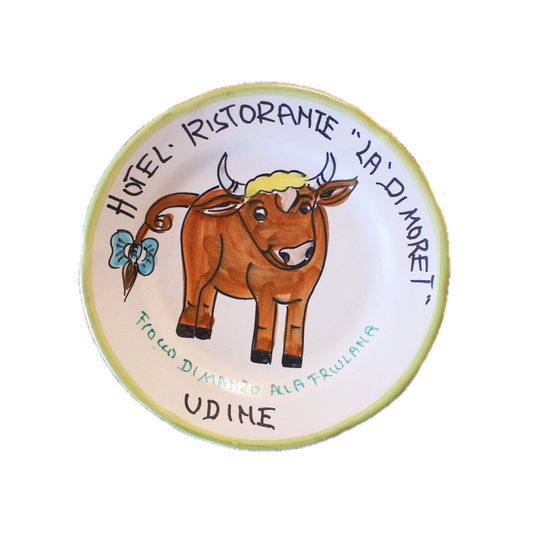 Buon Ricordo Plate - La Di Moret (Cow)