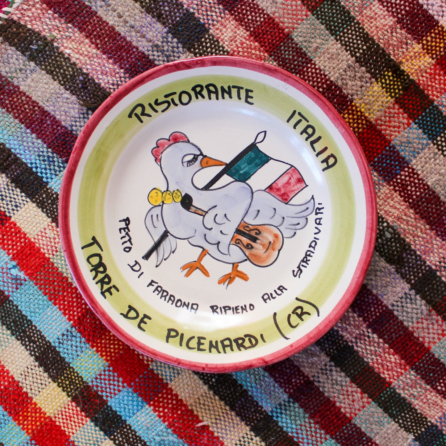 Buon Ricordo Plate - Italia