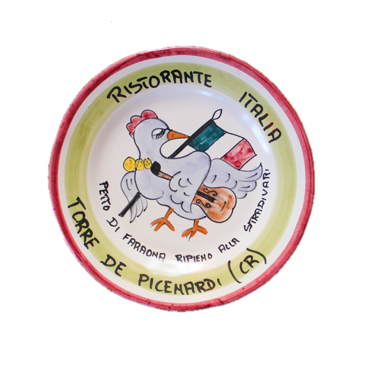 Buon Ricordo Plate - Italia