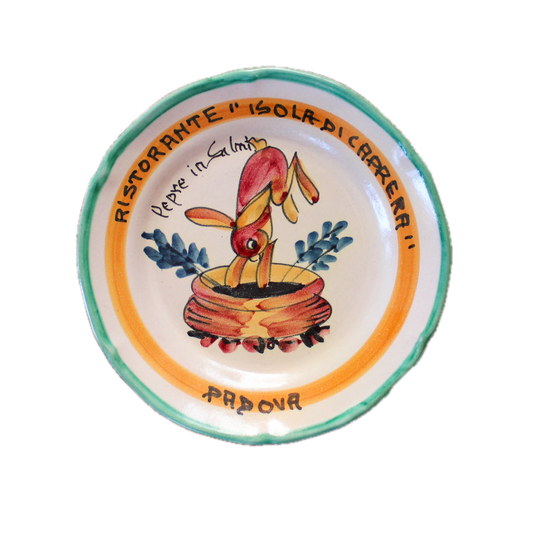 Buon Ricordo Plate - Isola di Caprera