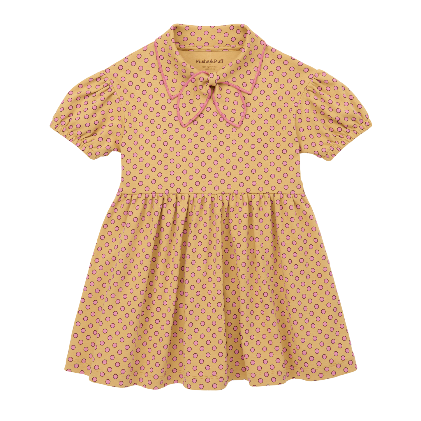 Junior Scout Dress - Root Ben-Day Dots
