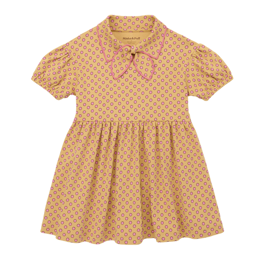 Junior Scout Dress - Root Ben-Day Dots