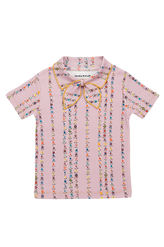 Junior Scout Tee - Plum Petal Little Botanica