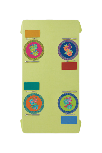 Kauai Peony Placemat - Blue