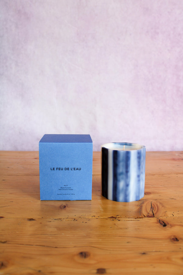 LE FEU BLEU NUIT - Artisanal Wax Candle