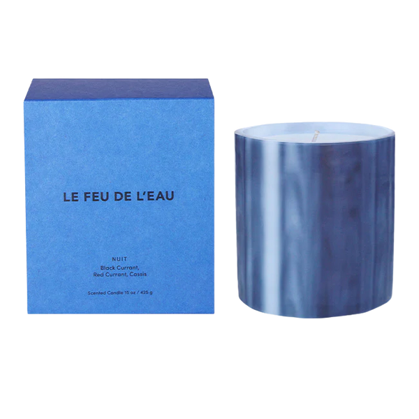LE FEU BLEU NUIT - Artisanal Wax Candle