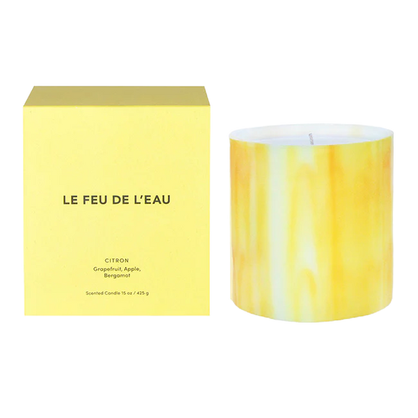 LE FEU CITRON - Artisanal Wax Candle