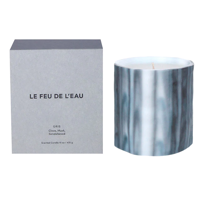 LE FEU GRIS - Artisanal Wax Candle