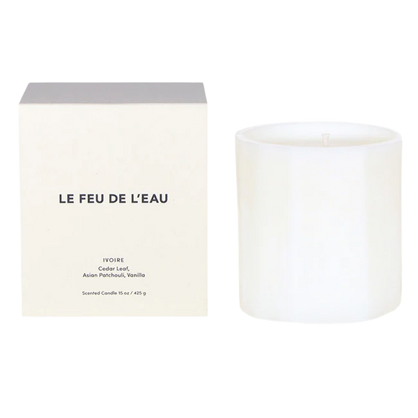 LE FEU IVOIRE - Artisanal Wax Candle