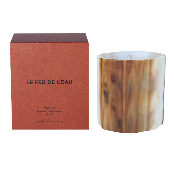 LE FEU MARRON - Artisanal Wax Candle