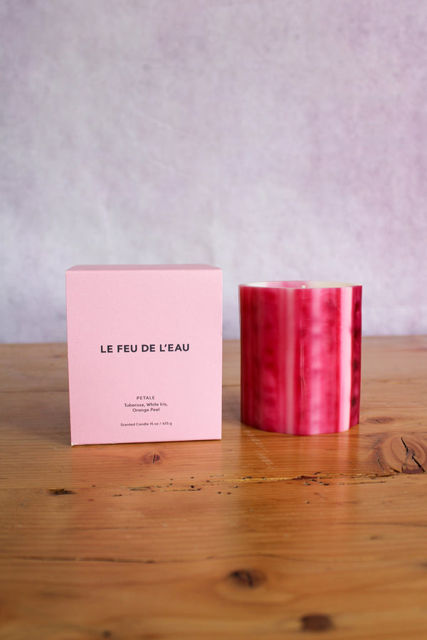 LE FEU PETALE - Artisanal Wax Candle