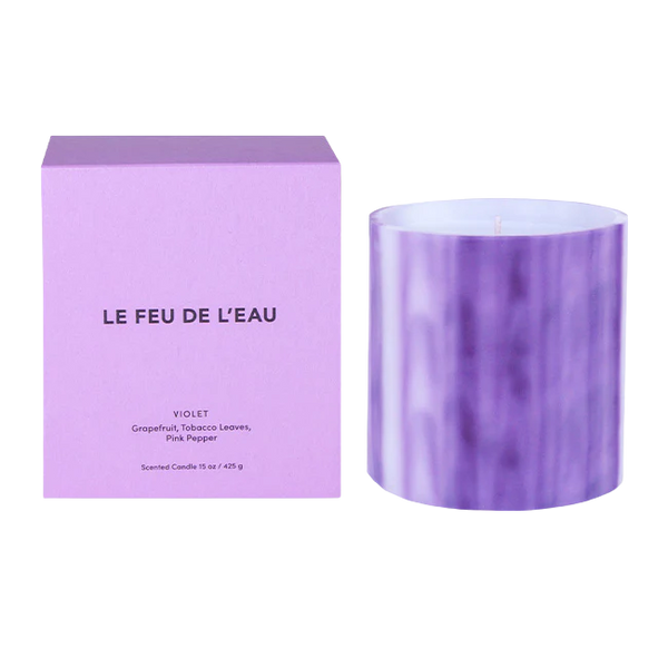 LE FEU VIOLET - Artisanal Wax Candle