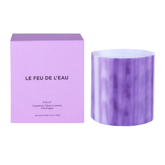 LE FEU VIOLET - Artisanal Wax Candle