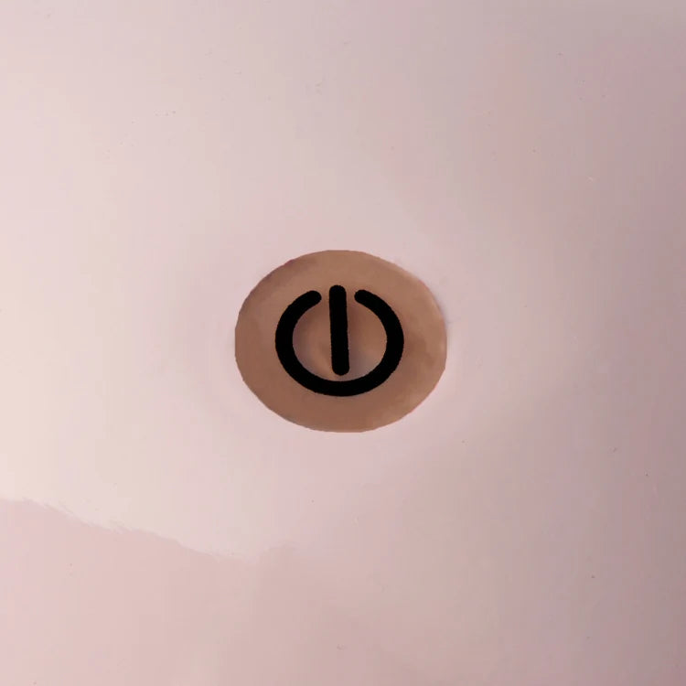 Rechargeable Bobbin Lamp - Pale Pink