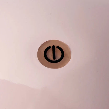 Rechargeable Bobbin Lamp - Pale Pink
