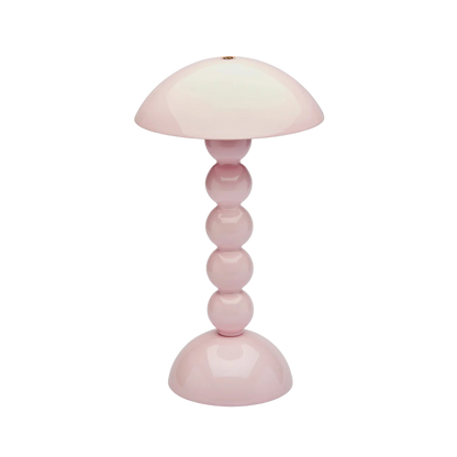 Rechargeable Bobbin Lamp - Pale Pink