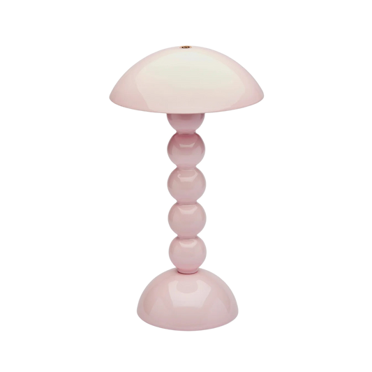 Rechargeable Bobbin Lamp - Pale Pink