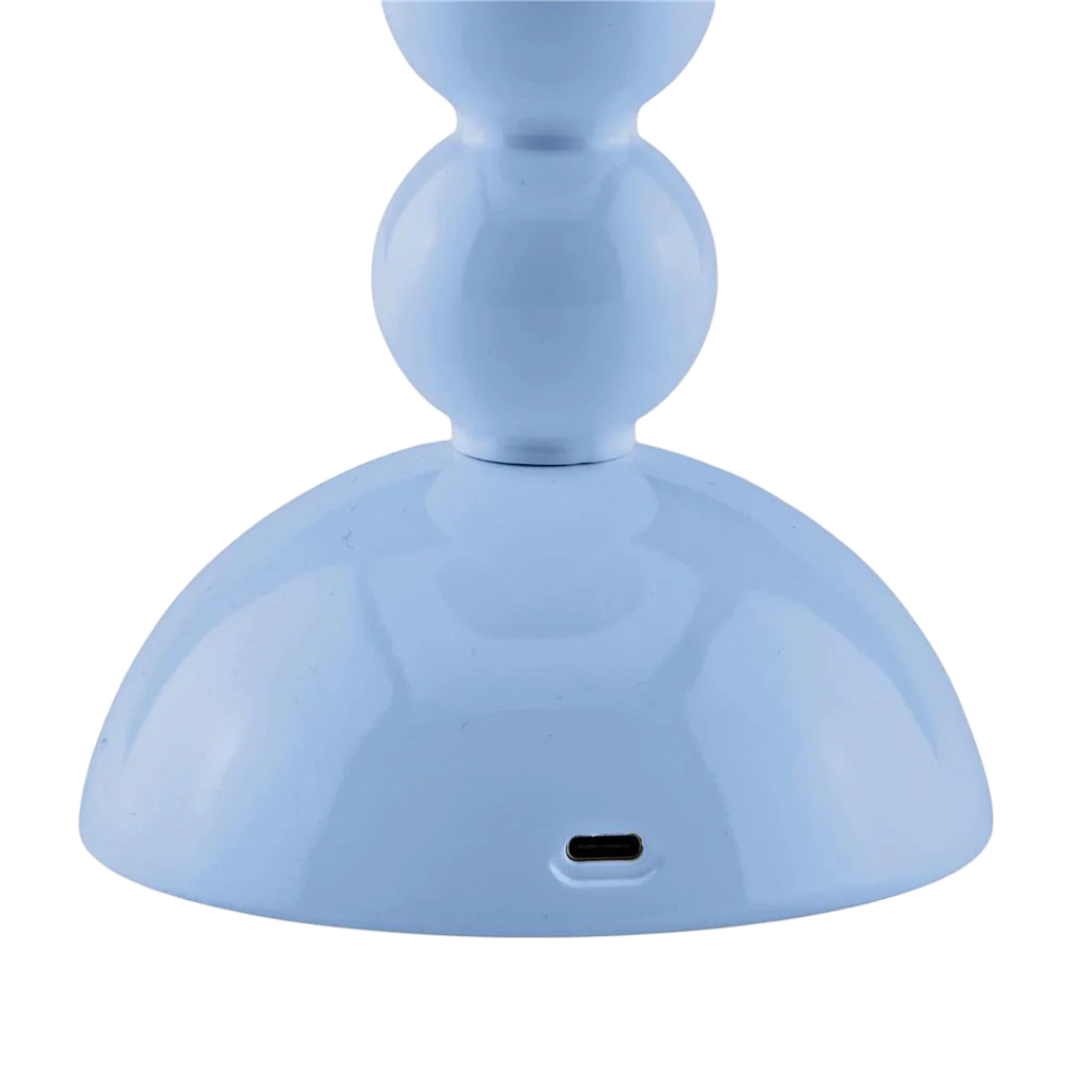 Rechargeable Bobbin Lamp - Pale Denim