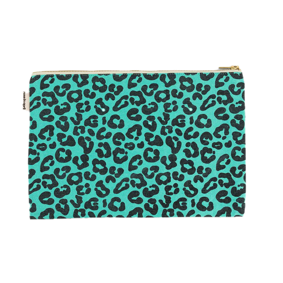 Large Zip Pouch - Cheetah