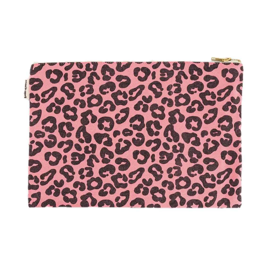 Large Zip Pouch - Cheetah