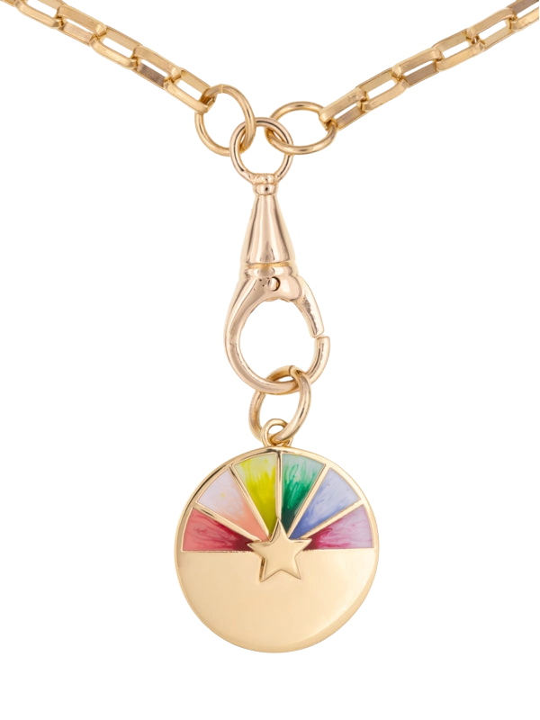 Laurie Rainbow Star Pendant Necklace