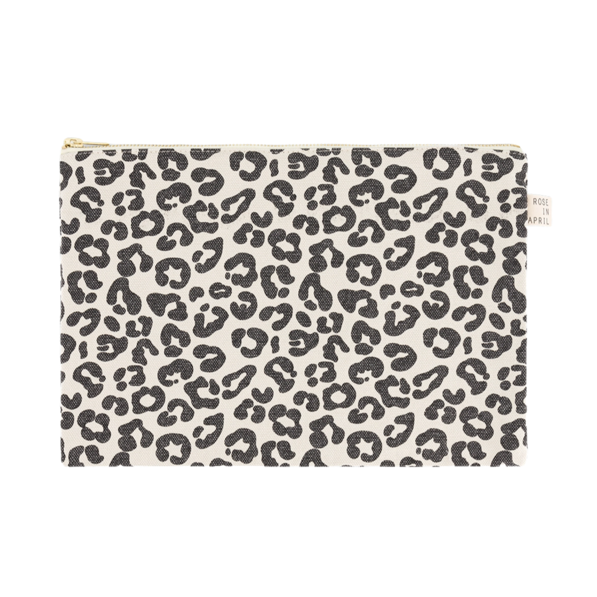 Large Zip Pouch - Cheetah